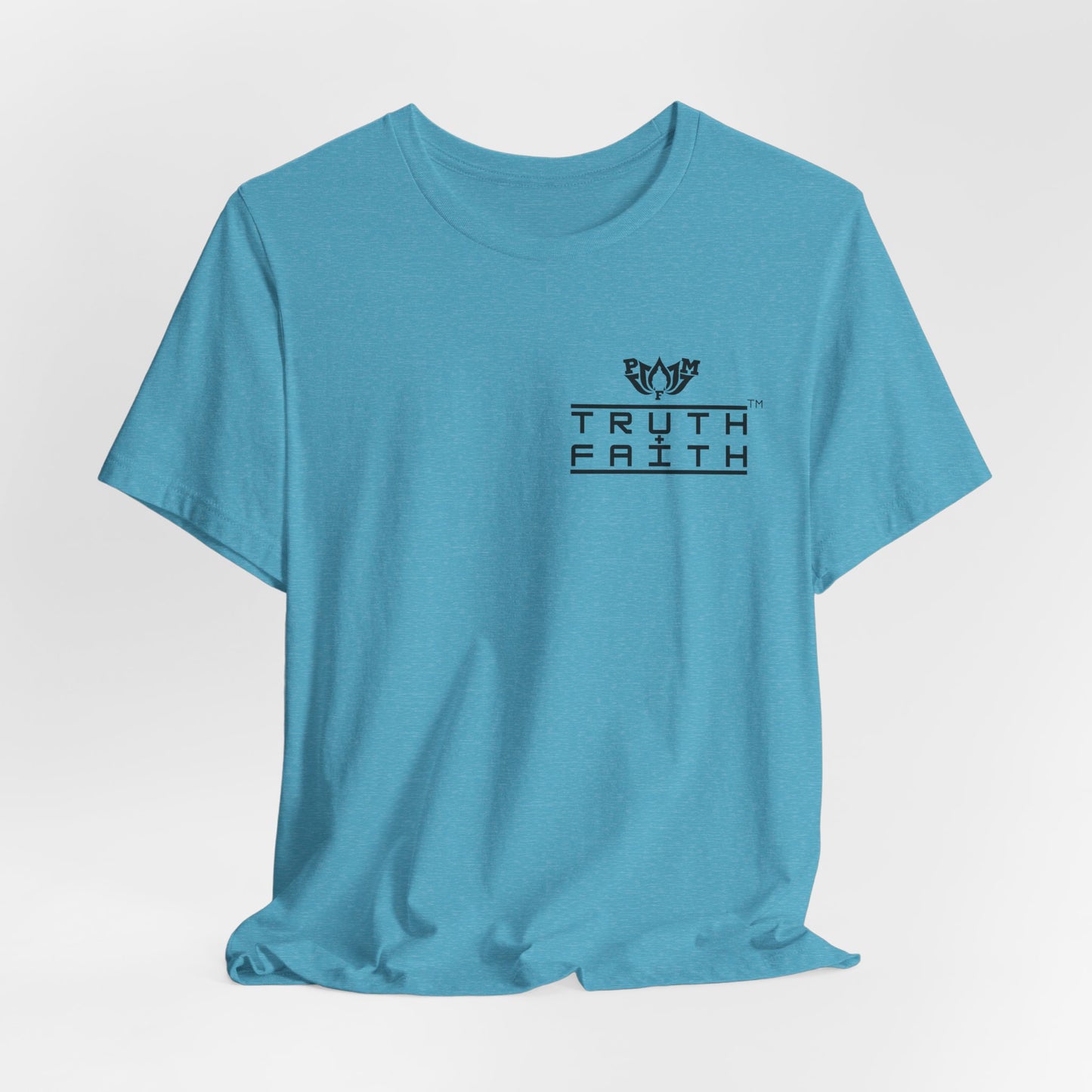 PMF Truth + Faith Graphic Tee — Minimalist PMF Logo T-Shirt