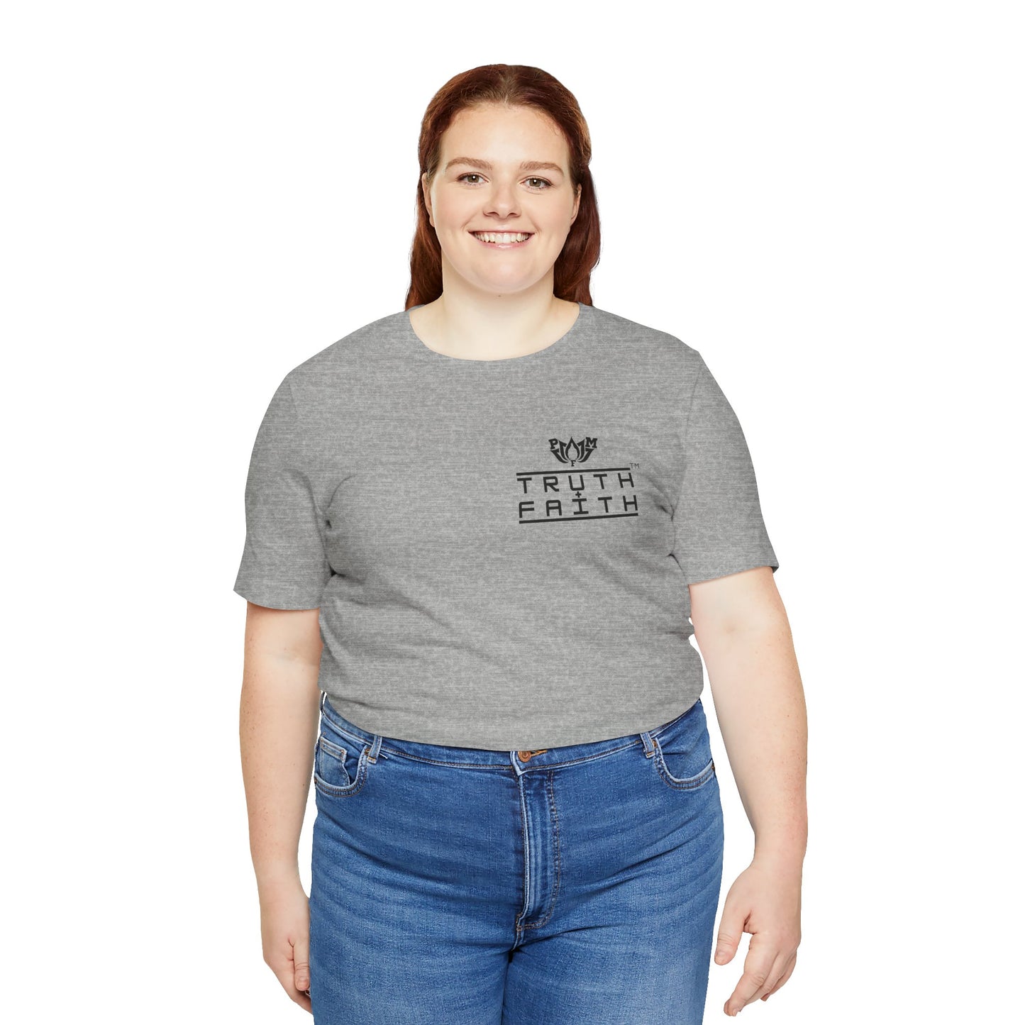 PMF Truth + Faith Graphic Tee — Minimalist PMF Logo T-Shirt
