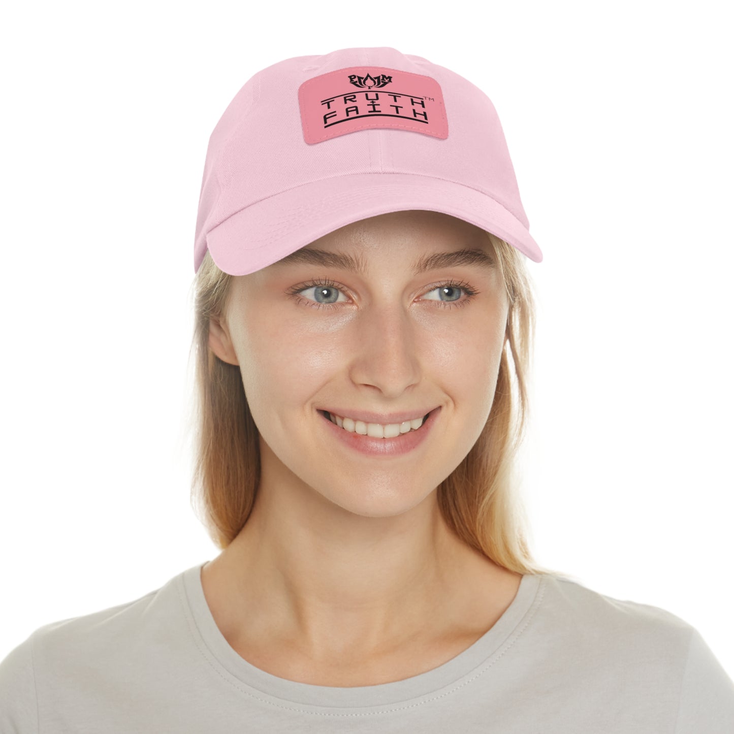PMF Truth & Faith Leather Patch Dad Hat