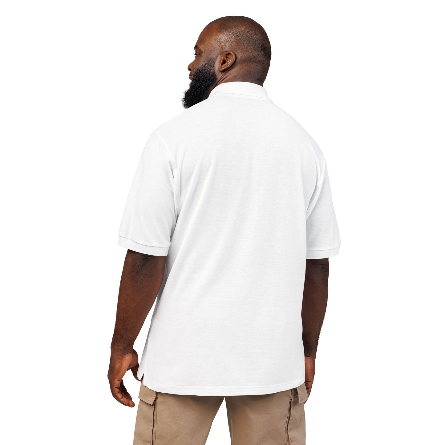 Embroidered PeaceMonkFinds "Truth & Faith" Polo Shirt