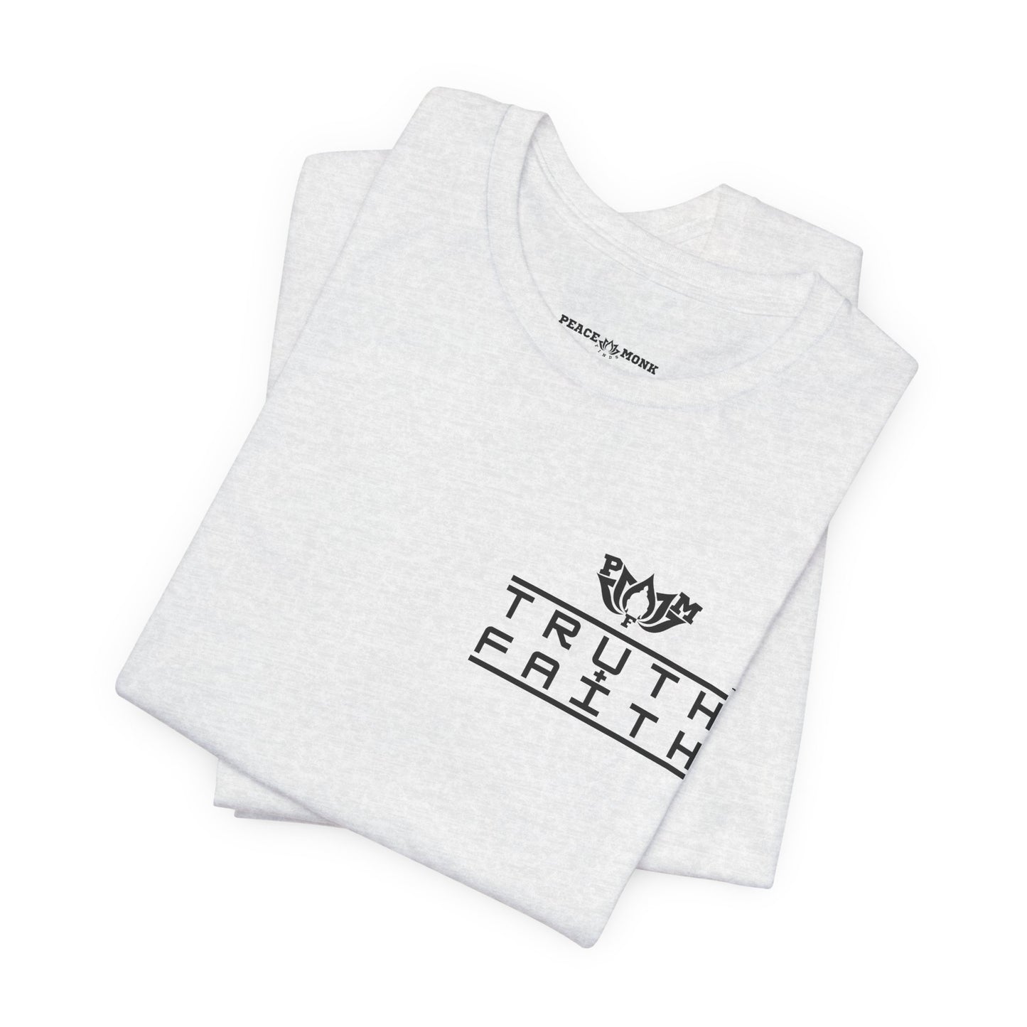 PMF Truth + Faith Graphic Tee — Minimalist PMF Logo T-Shirt