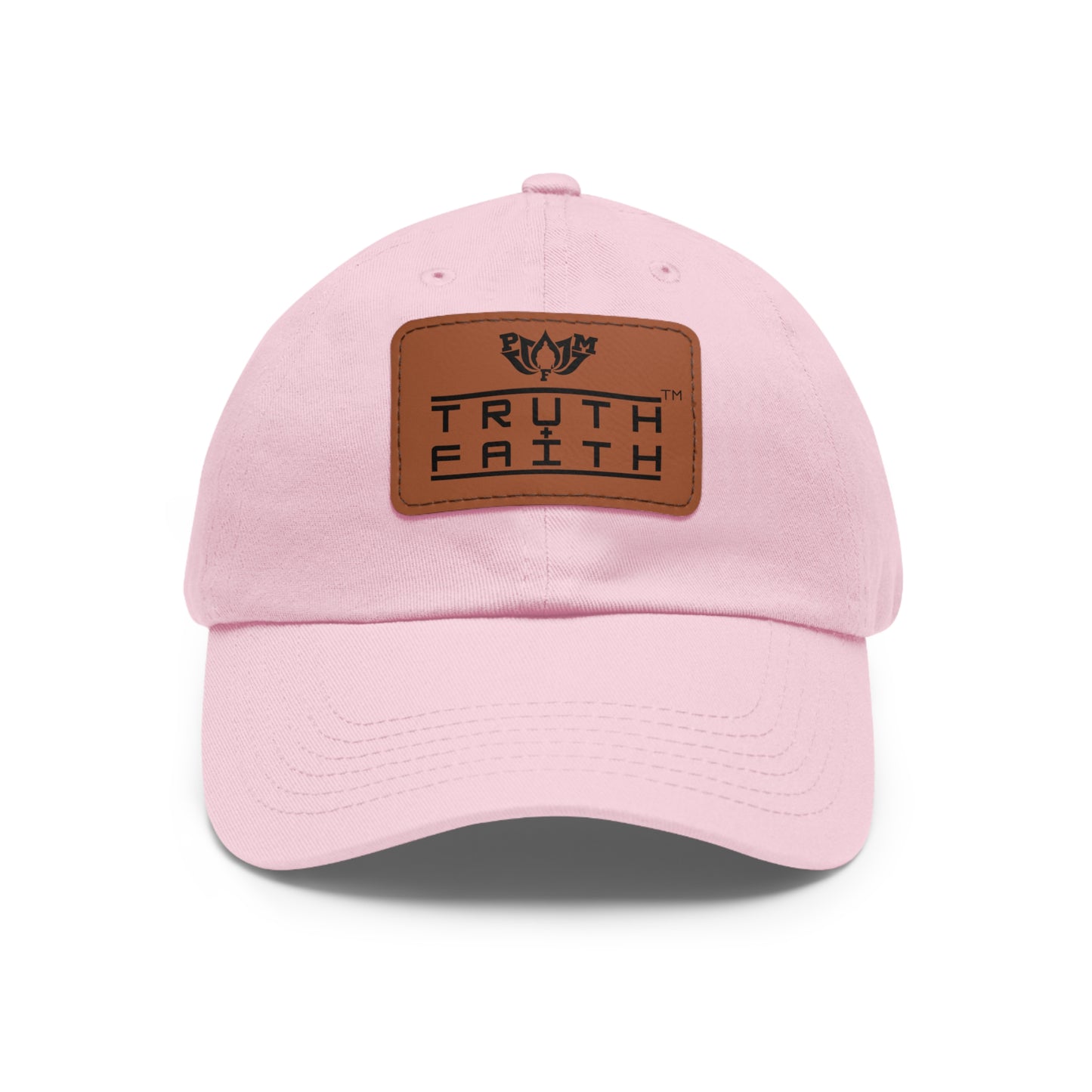PMF Truth & Faith Leather Patch Dad Hat