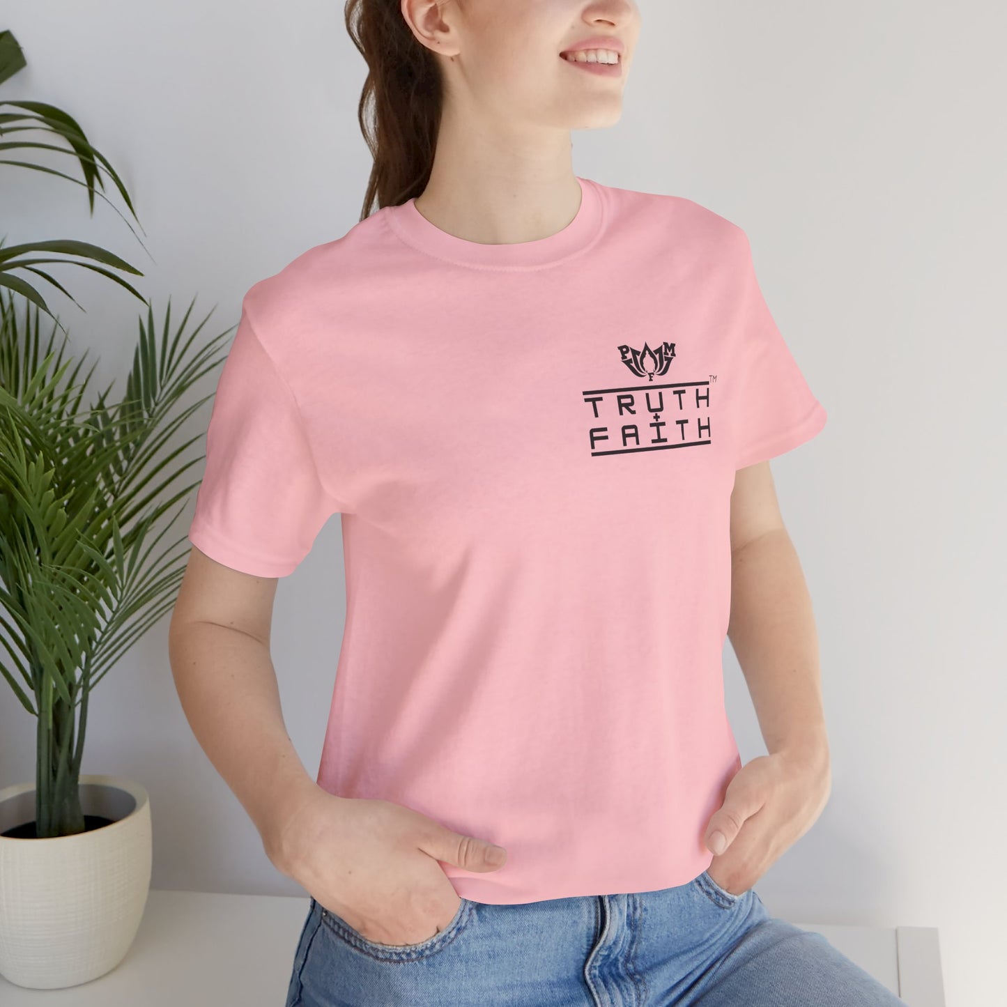 PMF Truth + Faith Graphic Tee — Minimalist PMF Logo T-Shirt