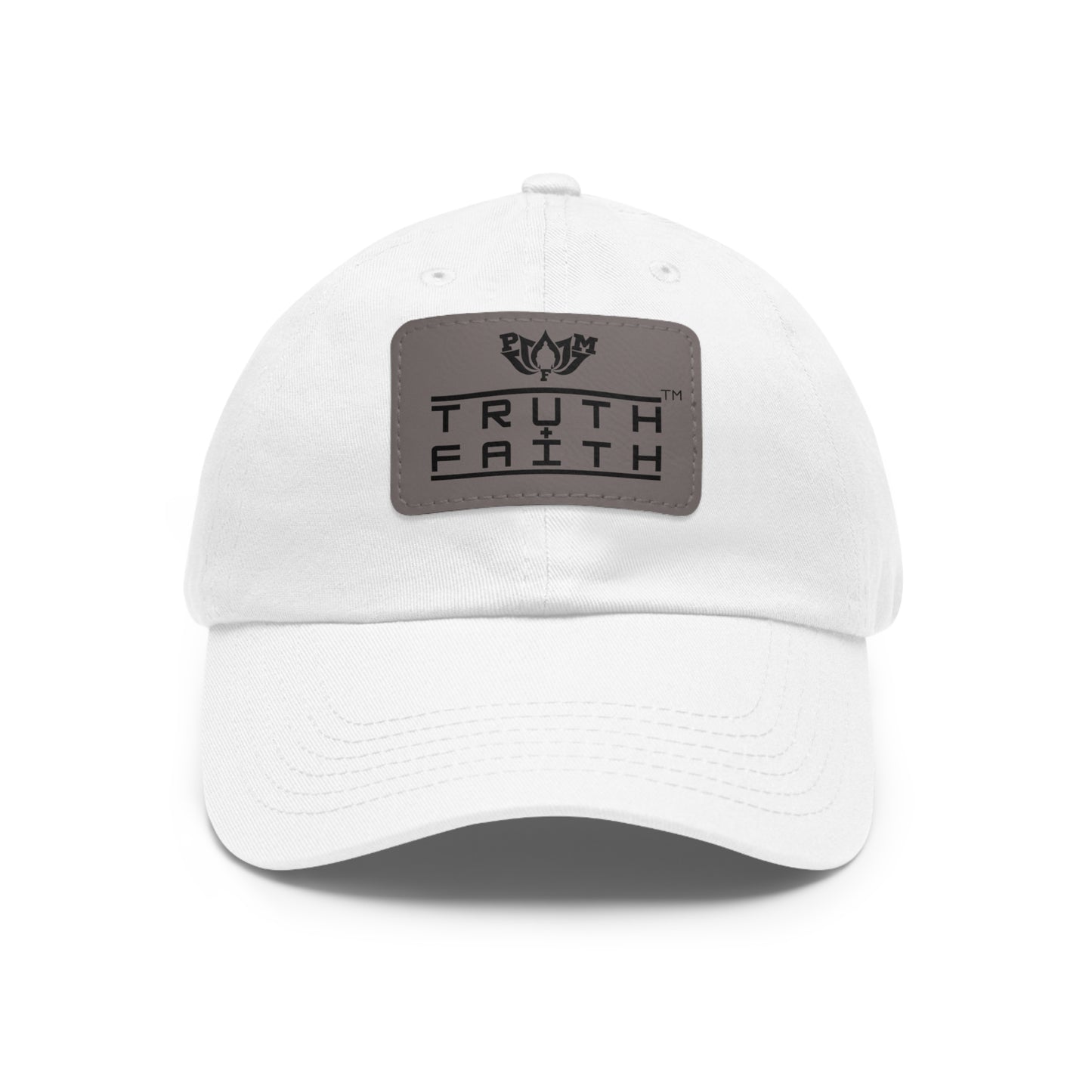 PMF Truth & Faith Leather Patch Dad Hat