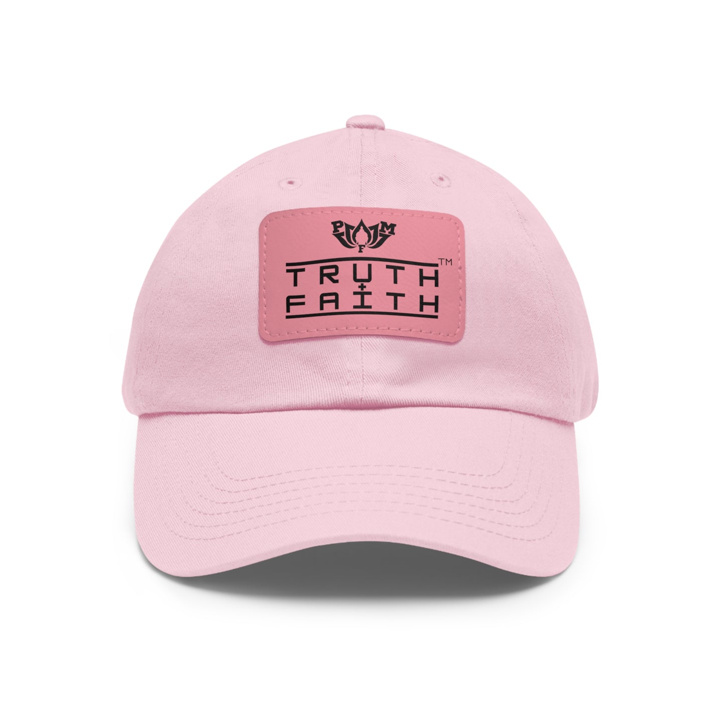 PMF Truth & Faith Leather Patch Dad Hat