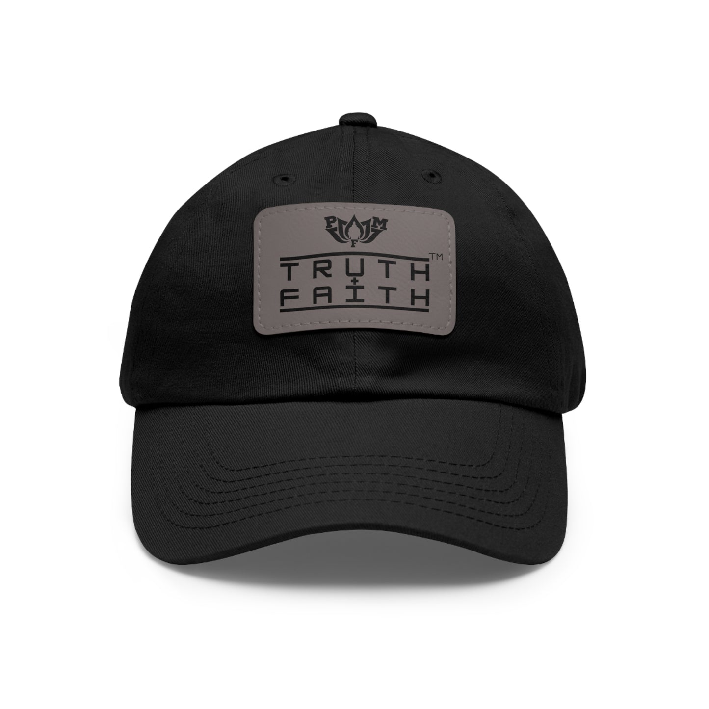 PMF Truth & Faith Leather Patch Dad Hat