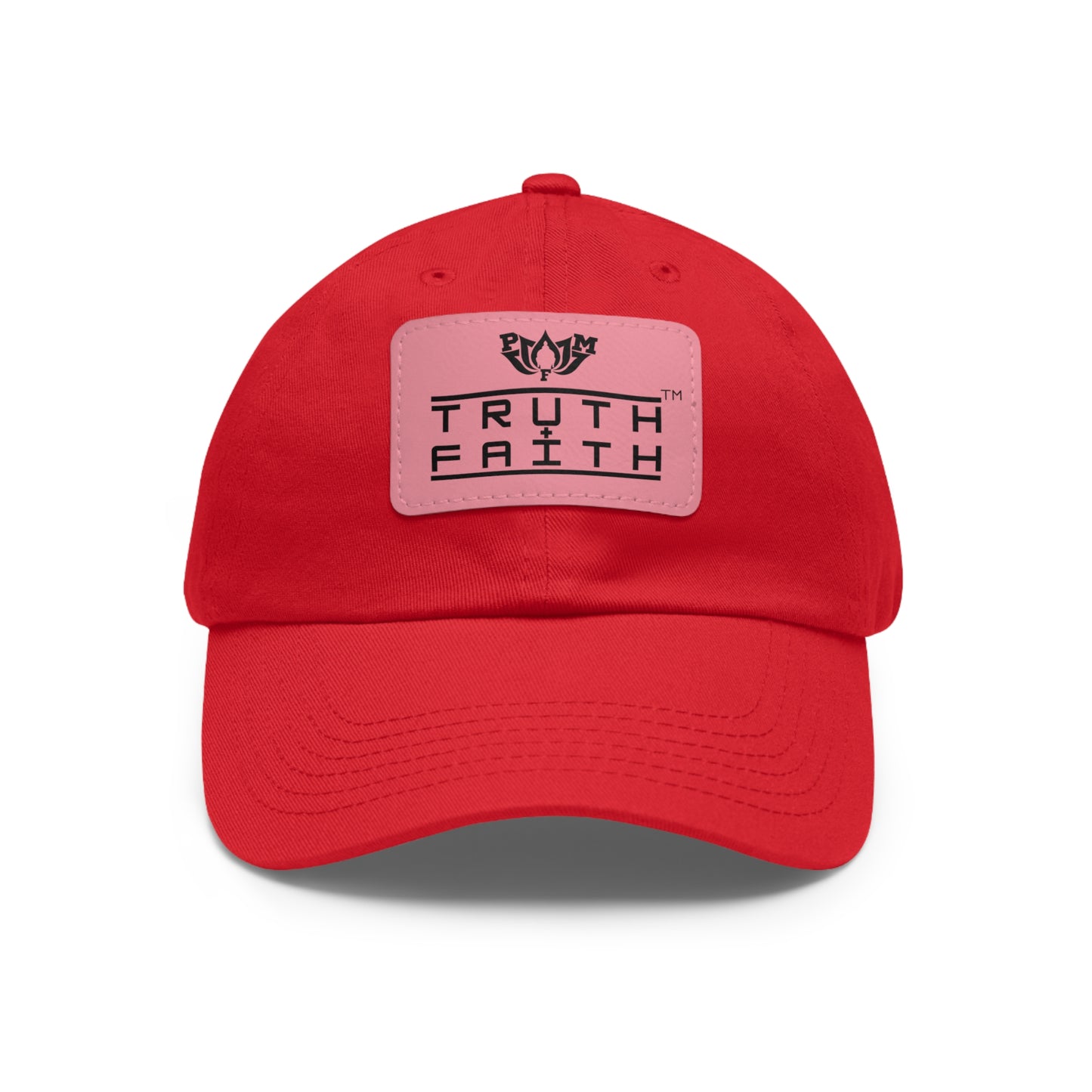 PMF Truth & Faith Leather Patch Dad Hat