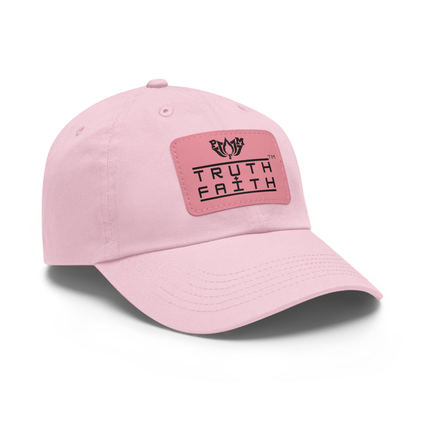 PMF Truth & Faith Leather Patch Dad Hat