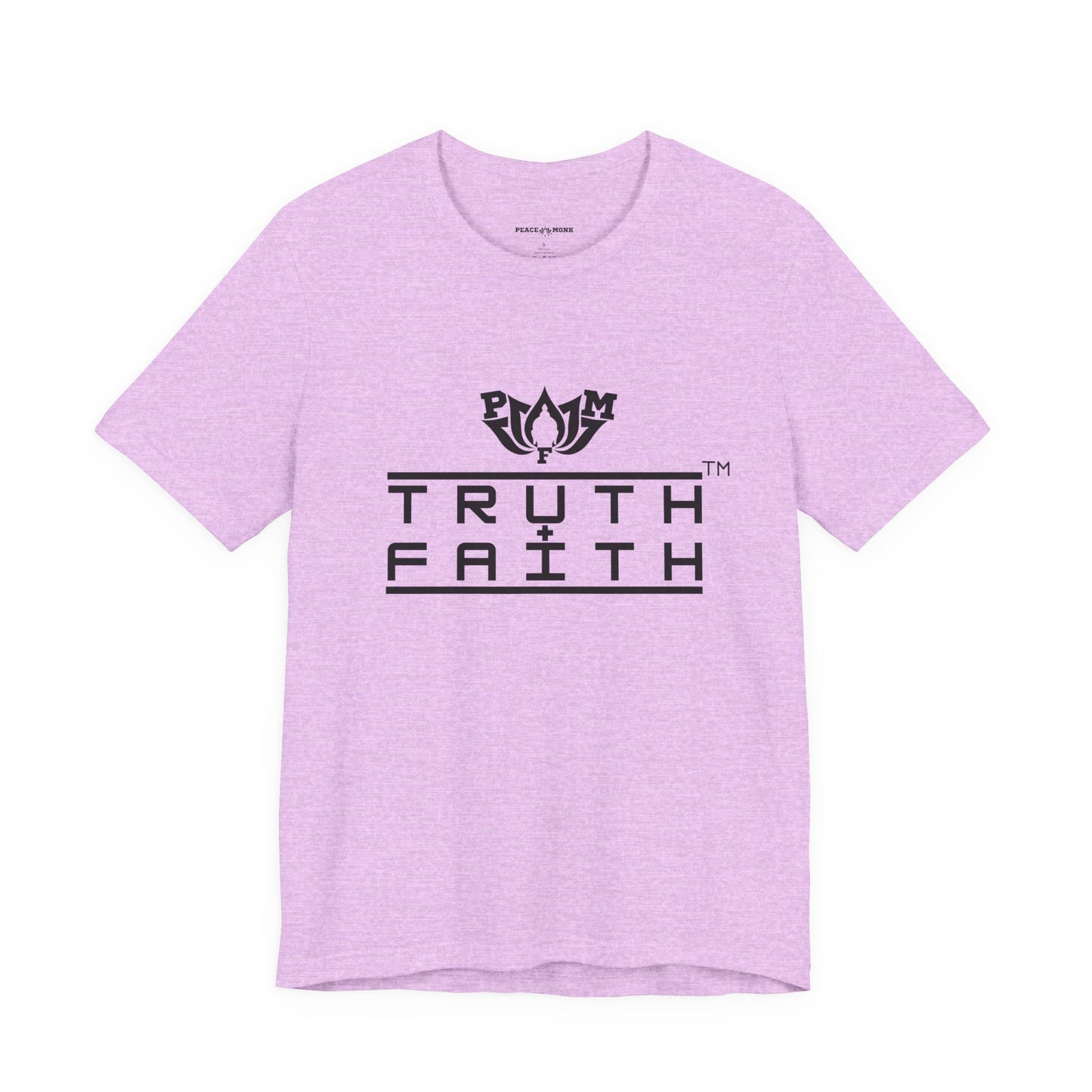 PMF Truth + Faith Graphic Tee — Minimalist Spiritual Logo T-Shirt