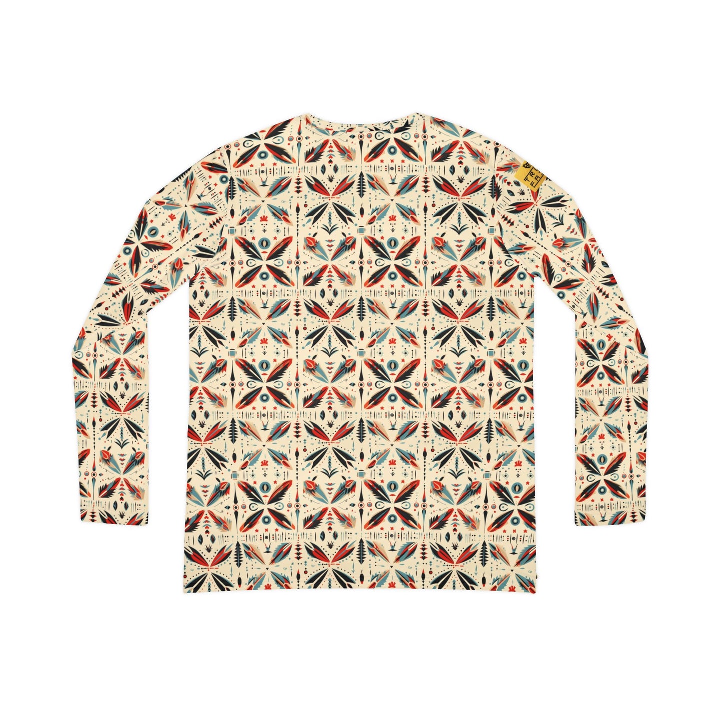 Women's V-Neck Long Sleeve Shirt – Forest Deer All-Over Print