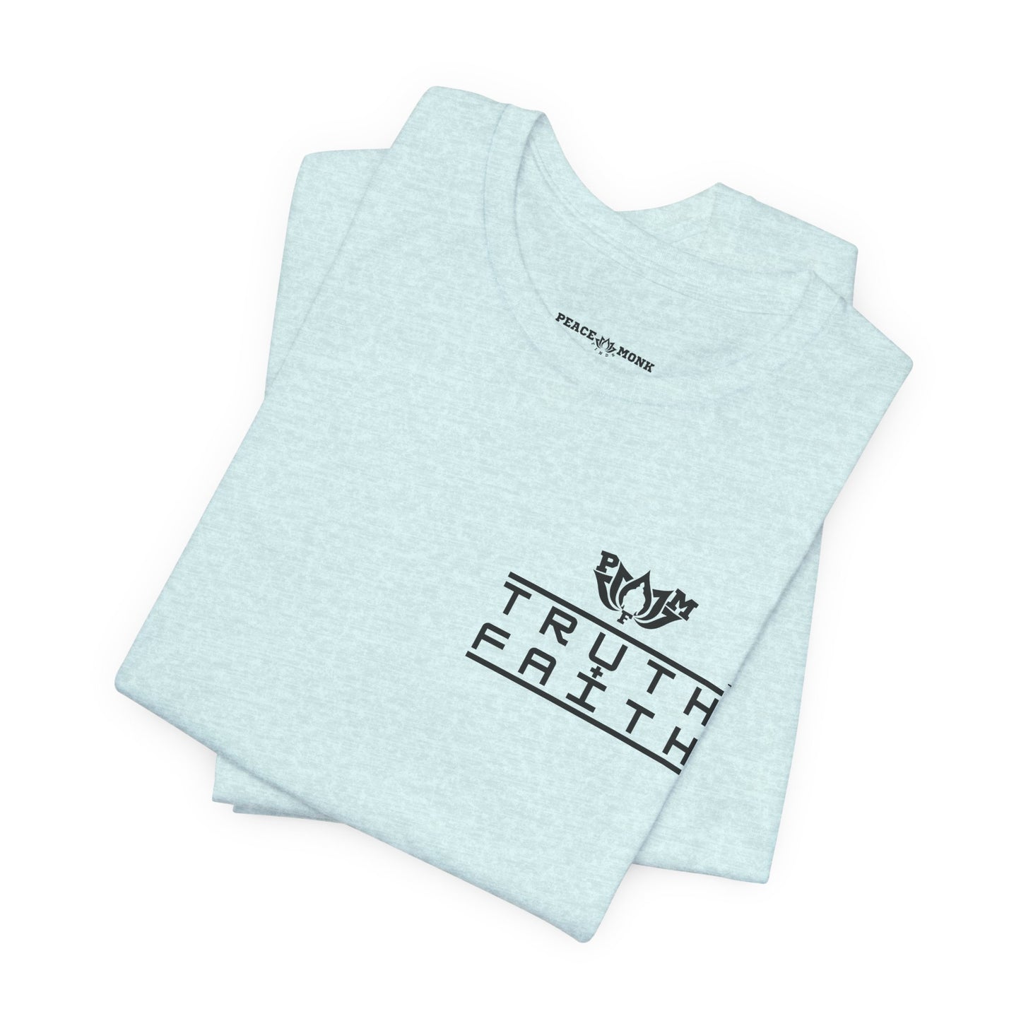 PMF Truth + Faith Graphic Tee — Minimalist PMF Logo T-Shirt