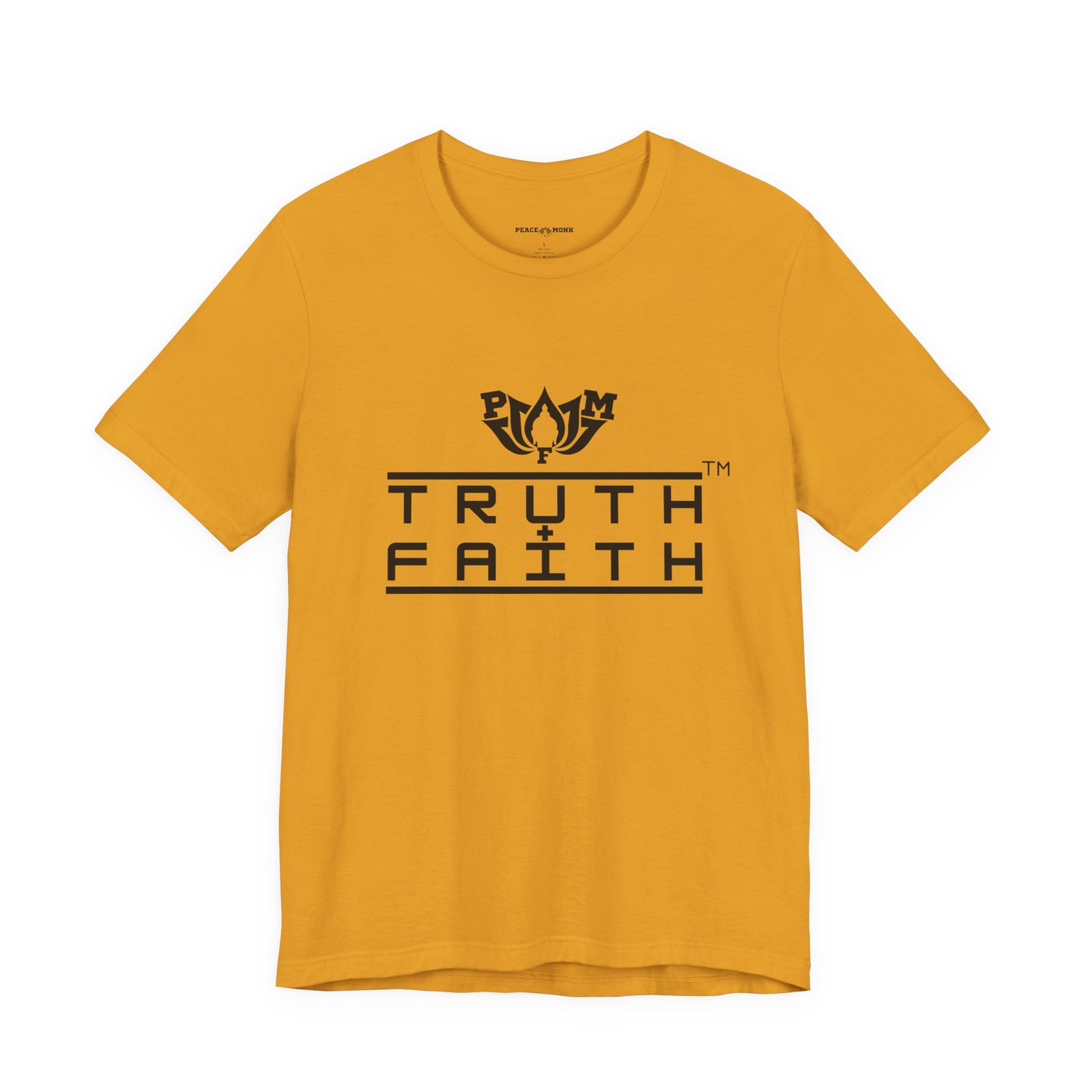 PMF Truth + Faith Graphic Tee — Minimalist Spiritual Logo T-Shirt