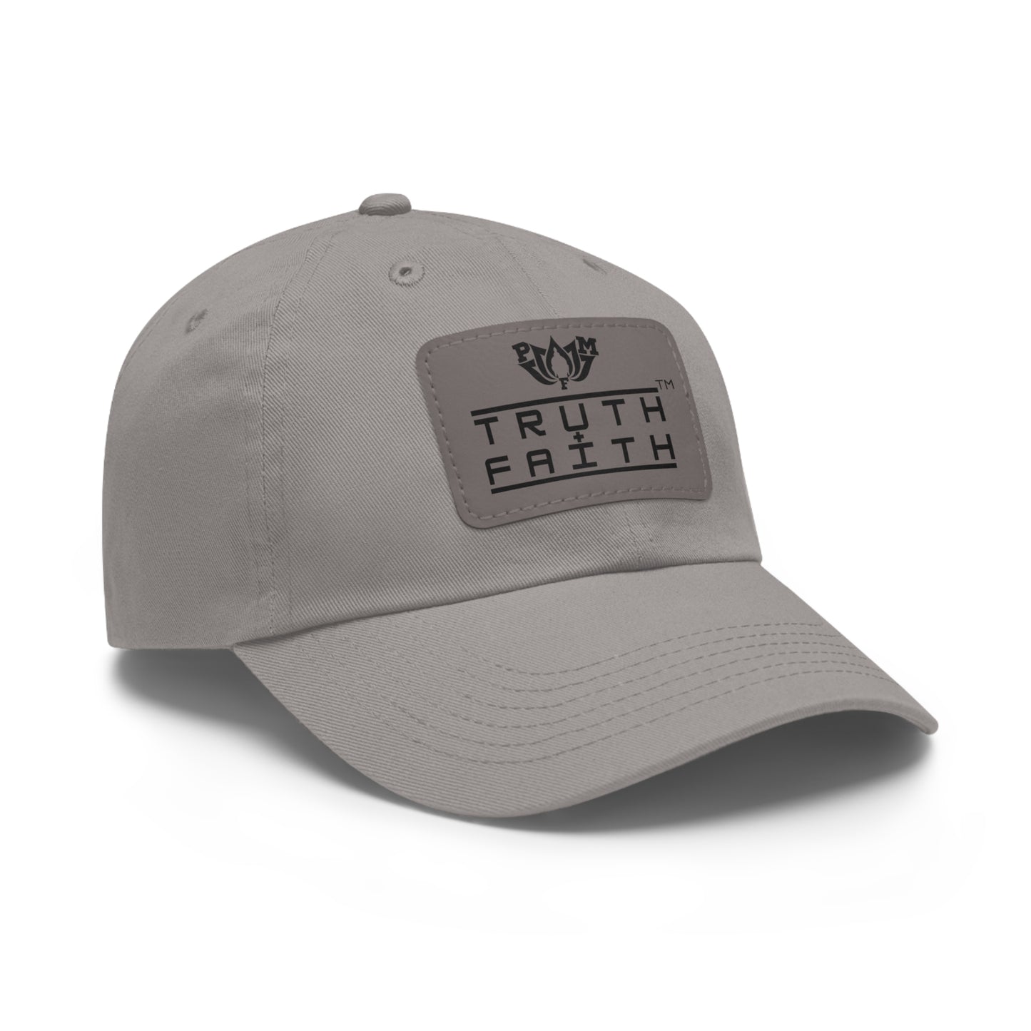 PMF Truth & Faith Leather Patch Dad Hat