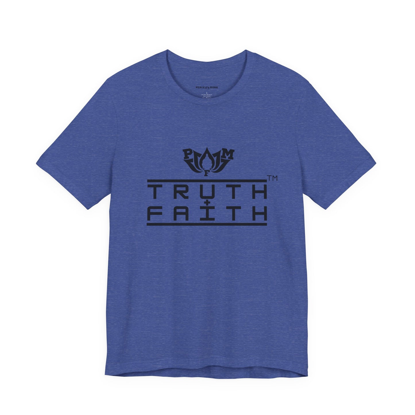 PMF Truth + Faith Graphic Tee — Minimalist Spiritual Logo T-Shirt