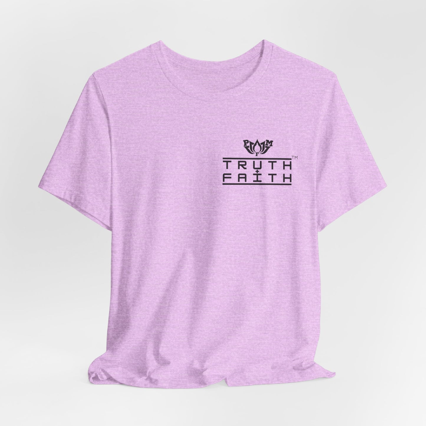 PMF Truth + Faith Graphic Tee — Minimalist PMF Logo T-Shirt