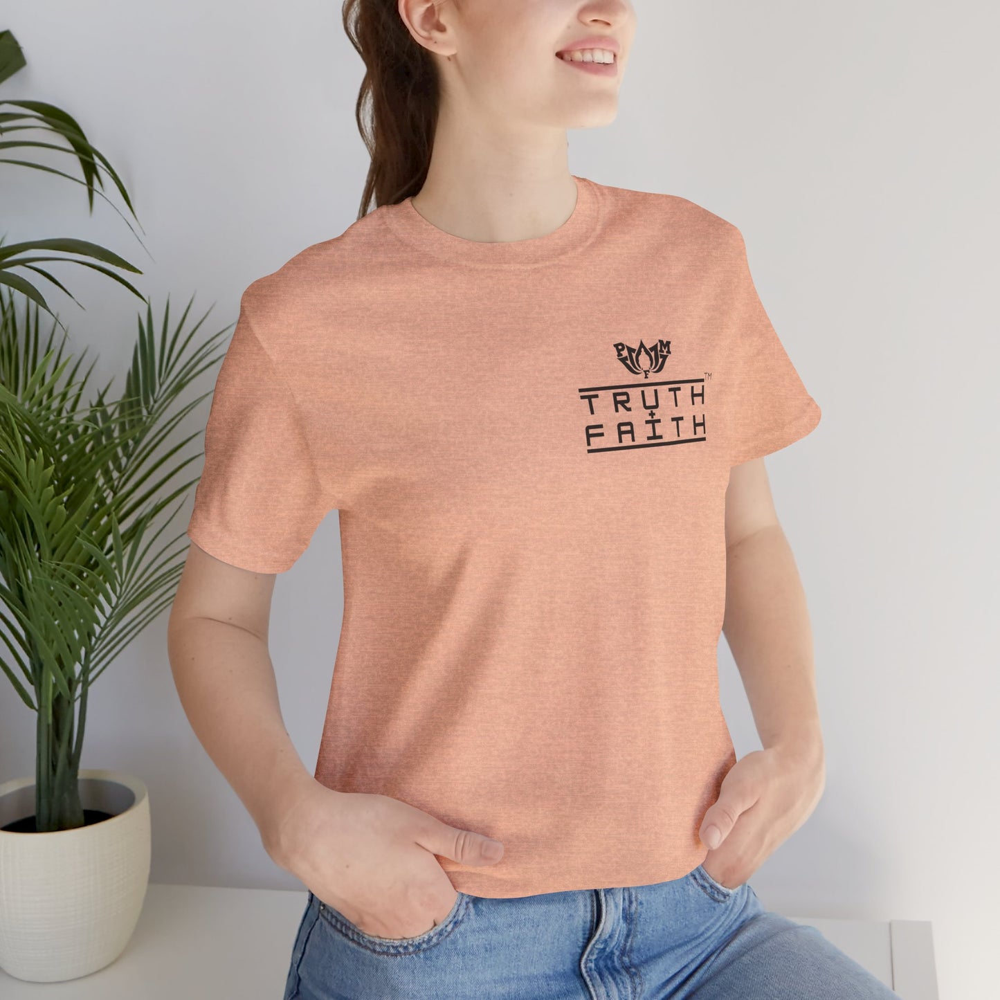 PMF Truth + Faith Graphic Tee — Minimalist PMF Logo T-Shirt