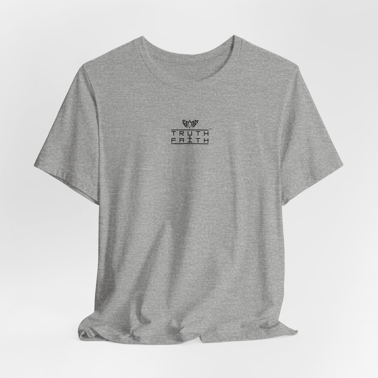 PMF Truth + Faith Graphic Tee — Minimalist PMF Logo T-Shirt