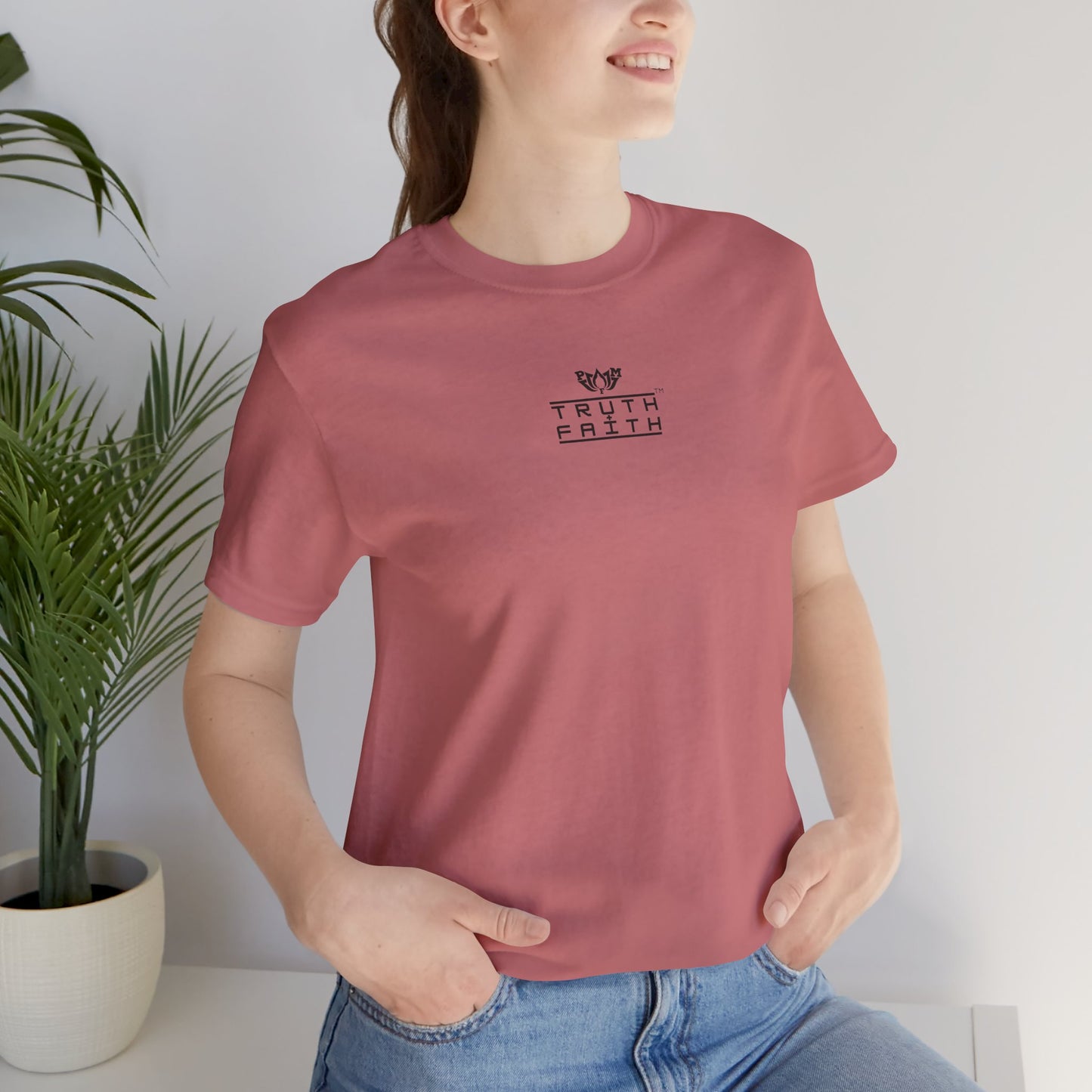 PMF Truth + Faith Graphic Tee — Minimalist PMF Logo T-Shirt